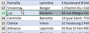 Excel formation - Comment ajouter ou supprimer des lignes - 11