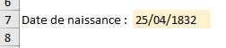 Excel formation - Compter les âges avant 1900 - 03