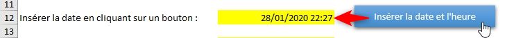 Excel formation - date et heure rapide - 14
