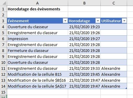 Excel formation - date et heure rapide - 35