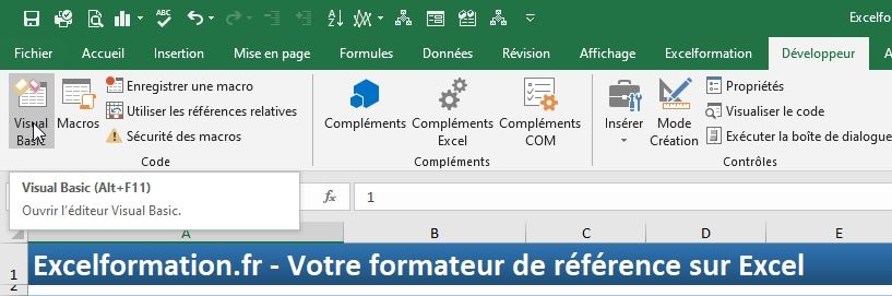 Excel formation - Lancer une macro plusieurs fois de suite - 01