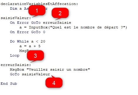 Excel formation - VBA19 - goto - 06