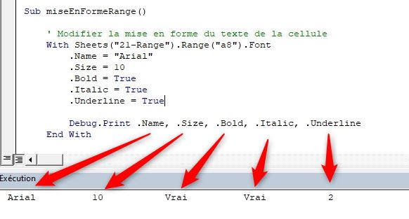 Excel formation - VBA21 - objet Range - 28