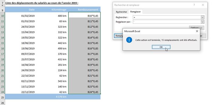 Excel formation - Afficher les formules Excel - 07