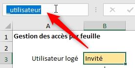 Excel formation - Authentifier utilisateurs - 14