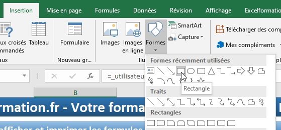 Excel formation - Authentifier utilisateurs - 18