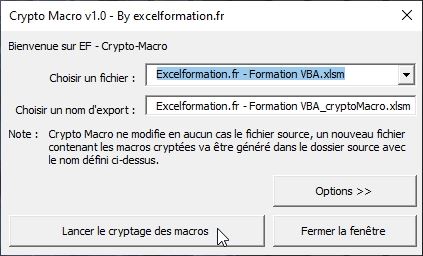 Excel formation - Présentation CryptoMacro - 06