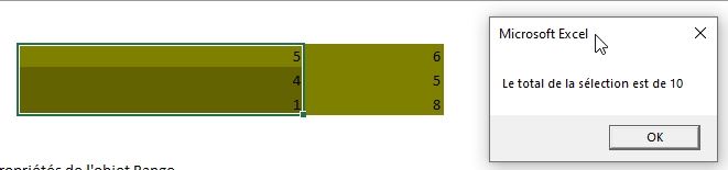 Excel formation - VBA21 - objet Range - 04
