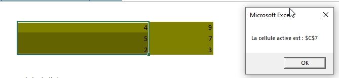 Excel formation - VBA21 - objet Range - 05