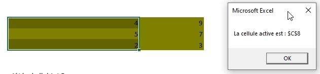 Excel formation - VBA21 - objet Range - 06