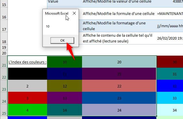 Excel formation - VBA21 - objet Range - 18