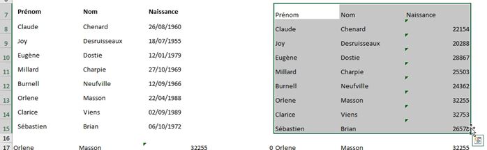 Excel formation - Lignes en colonnes - 21