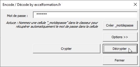 Excel formation - Présentation L'encodeur - 07