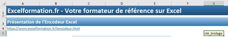Excel formation - Présentation L'encodeur - 09