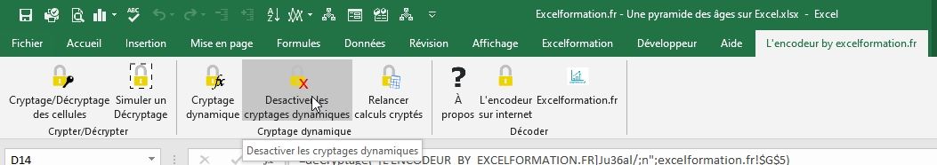 Excel formation - Présentation L'encodeur - 18