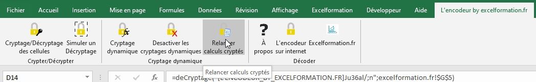 Excel formation - Présentation L'encodeur - 24