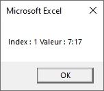 Excel formation - VBA27 - Les tableaux de VBA - 09