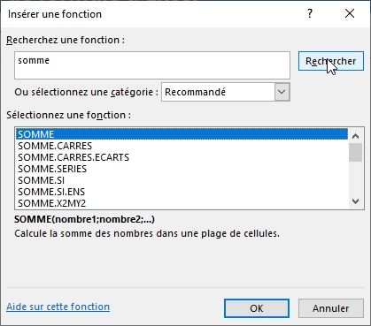 Excel formation - assistant création formules - 03