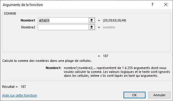 Excel formation - assistant création formules - 06