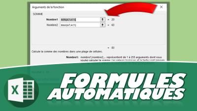 PRÉSENTATION DE L’ASSISTANT DE CRÉATION DES FORMULES D’EXCEL