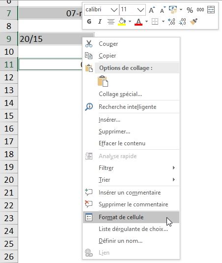 Excel formation - fractions - 04