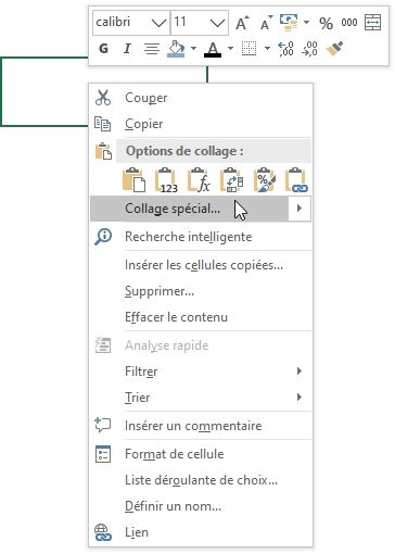 Excel formation - inverser cellules - 09