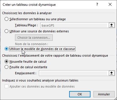 Excel formation - Afficher des données sur une carte - 12