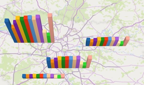 Excel formation - Afficher des données sur une carte - 22