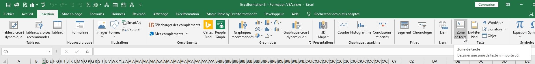Excel formation - VBA28 vba type personnalisé 3 - 08