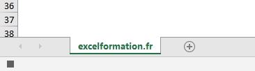 Excel formation - Insérer nouvelle feuilles de calculs - 03