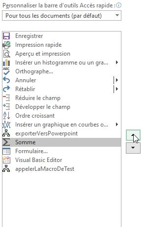 Excel formation - La barre d'accès rapide - 10