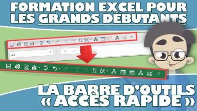 UTILISER LA BARRE D’OUTILS D'ACCÈS RAPIDE POUR GAGNER DU TEMPS SUR EXCEL
