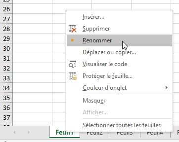 Excel formation - Manipuler les feuilles de calcul - 08