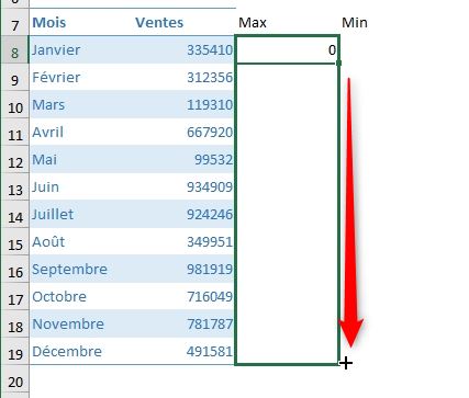 Excel formation - MFC sur graphique - 03