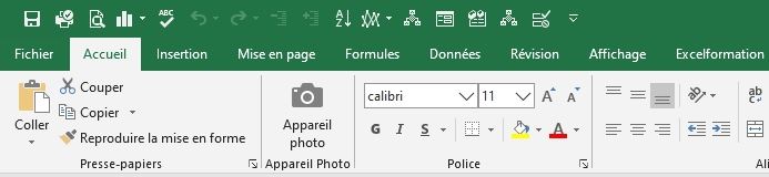Excel formation - Personnaliser le menu ruban - 08
