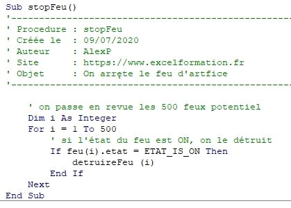 Excel formation - Un feu d'artifice sur vos feuilles Excel - 11