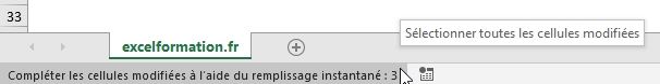Excel formation - La barre d'état d'Excel - 10