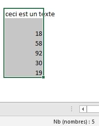 Excel formation - La barre d'état d'Excel - 19