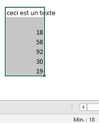 Excel formation - La barre d'état d'Excel - 20