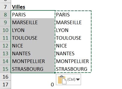 Excel formation - Texte en majuscules - 23