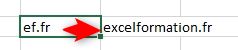 Excel formation - Utiliser la correction en cours de saisie - 10