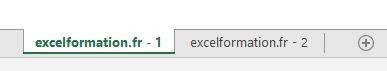 Excel formation - Afficher automatiquement deux fenêtres - 02