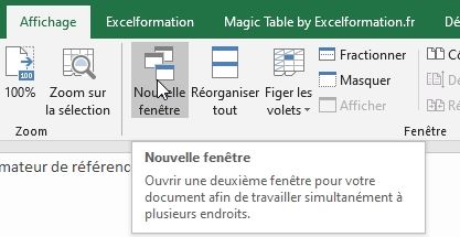 Excel formation - Afficher automatiquement deux fenêtres - 13