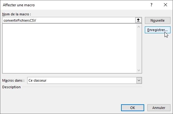 Excel formation - Conversion de CSV en fichier Excel en masse - 08