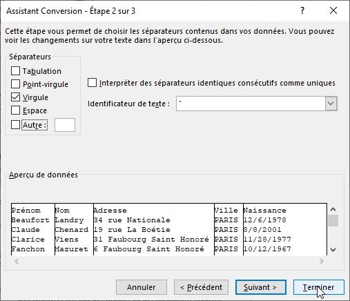 Excel formation - Conversion de CSV en fichier Excel en masse - 13