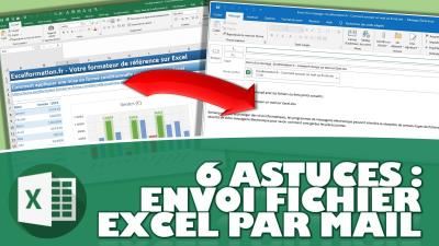 6 Astuces pour envoyer facilement un fichier Excel par mail (sans VBA)