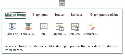 Excel formation - Analyse rapide - 03
