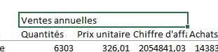 Excel formation - Comment mettre en forme un tableau - 06