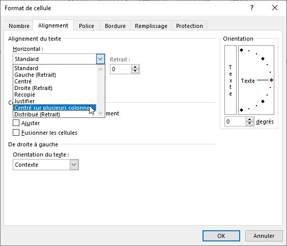 Excel formation - Comment mettre en forme un tableau - 09