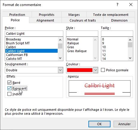 Excel formation - Créer des commentaires de pro - 11